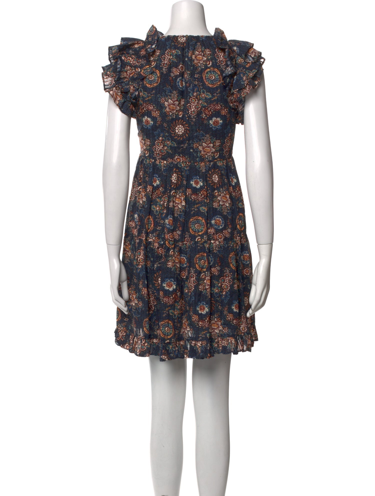 Ulla Johnson Floral Print Mini Dress